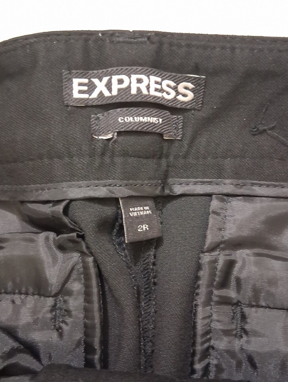 Express Women's Black Columns Dress Pants Size 2